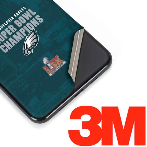 NFL Philadelphia Eagles Super Bowl LIX Champions Google Pixel 3a Skin